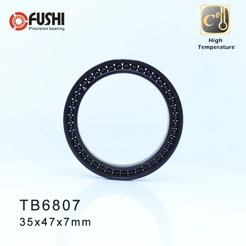 6807 высокотемпературный подшипник 35*47*7 мм (2 шт.) 500 градусов по Цельсию тонкие