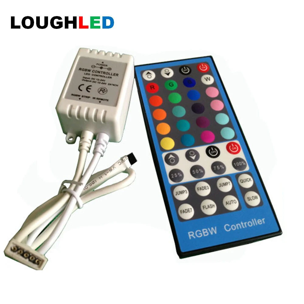 Wireless 40keys RGBW LED Controller by remote DC12V 8A 96W RGBW