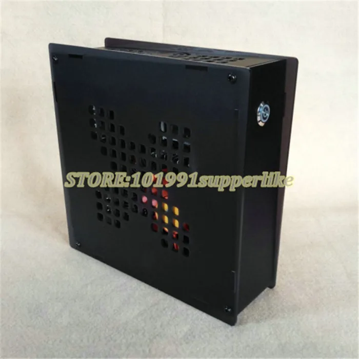 Simple transparent Mini-ITX Case Chassis HTPC computer case For Industrial control Motherboard