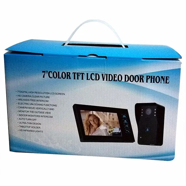 7 1000TVL Color Video Door Phone Doorbell (14)