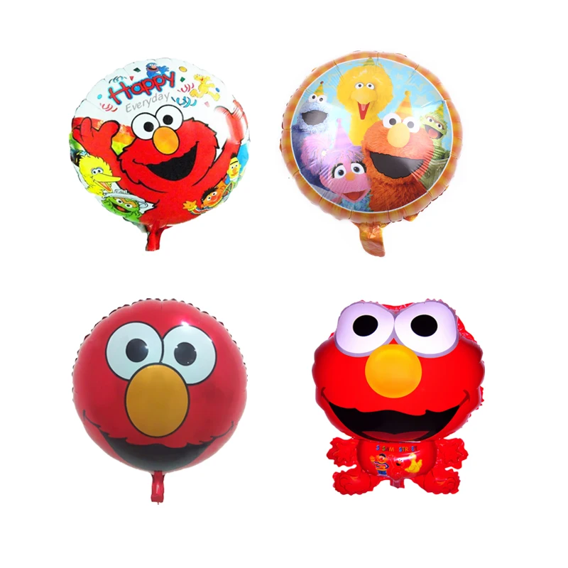 Omilut Seasame Street Elmo товары для вечеринок на день рождения Elmo одноразовая скатерть/чашки/тарелки Elmo воздушные шары