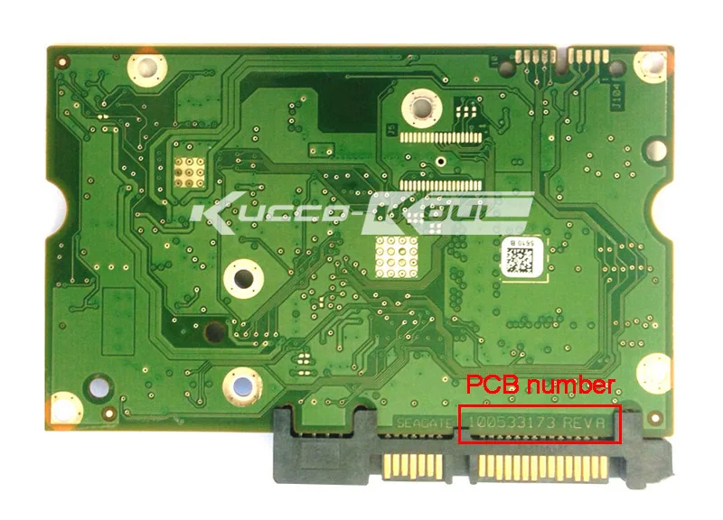 

hard drive parts PCB board printed circuit board 100533173 for Seagate 3.5 SATA hdd data recovery hard drive repair ST32000540AS