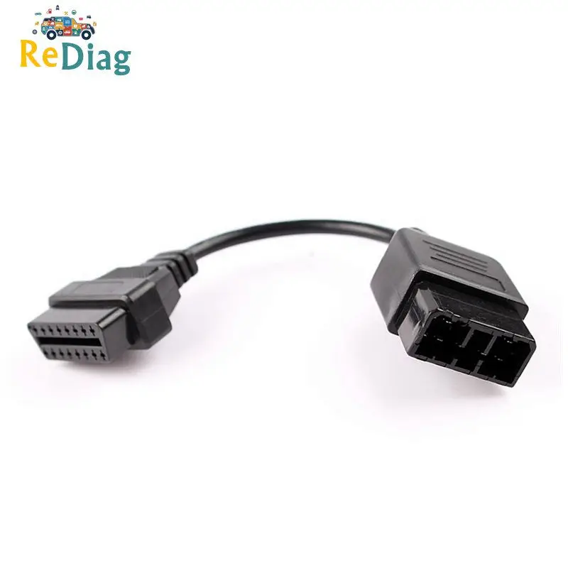 Для Subaru 9 Pin до 16 Pin OBD2 OBDII диагностический инструмент соединителя адаптер 9PIN до 16PIN Удлинительный кабель