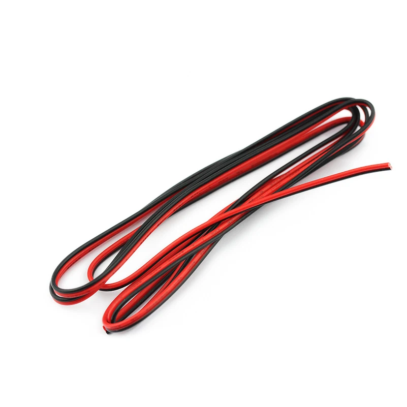 2 метра красный и черный провод 22 AWG GB 1007 кабель Электронный провод|Электрические