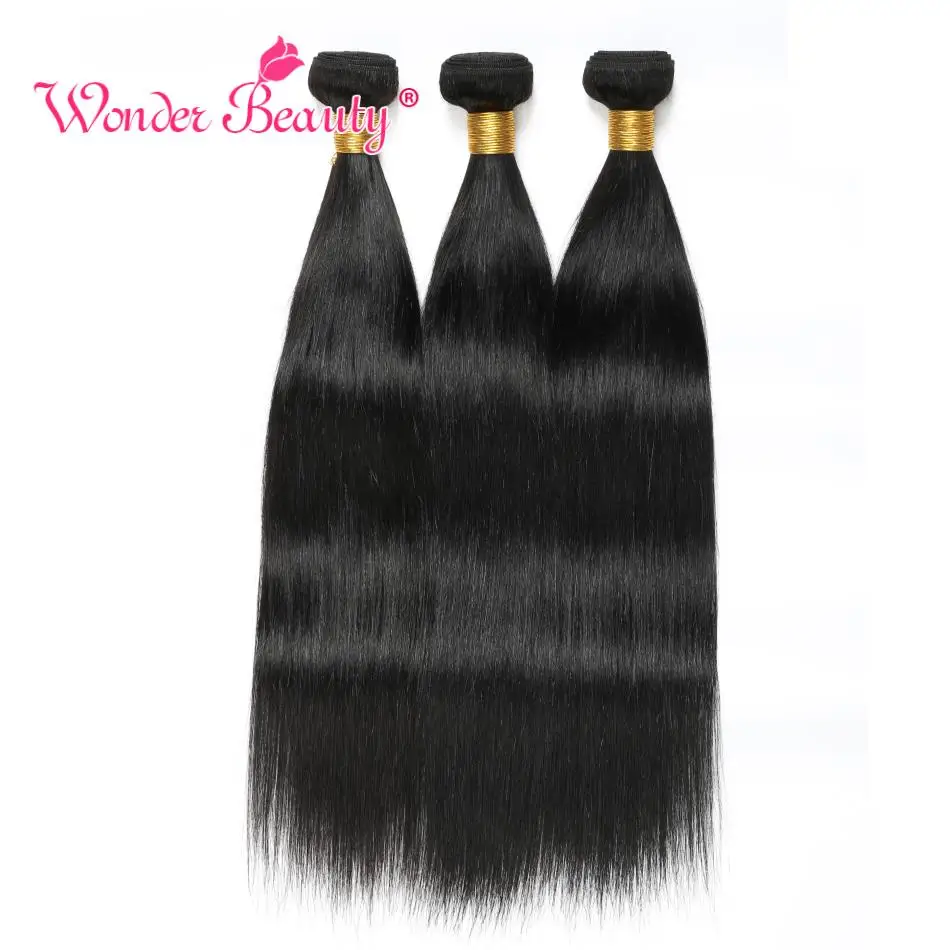 Straight hair bundles