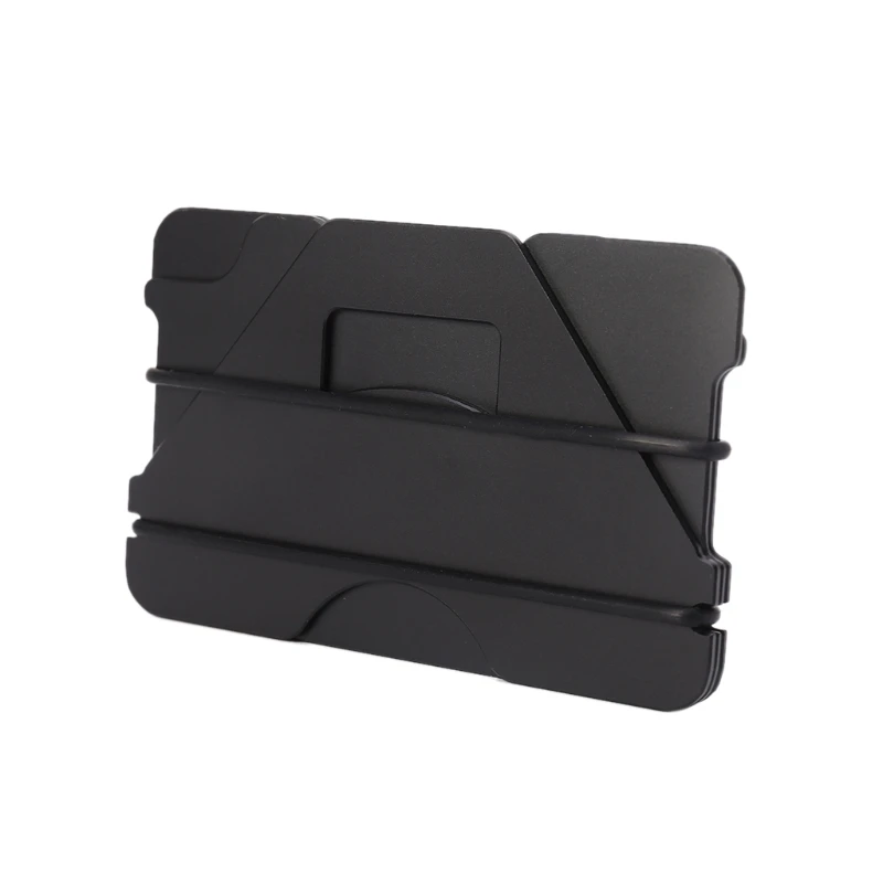 

Aluminum alloy RFID Blocking Metal Wallet The Minimalist Wallets Money Clip