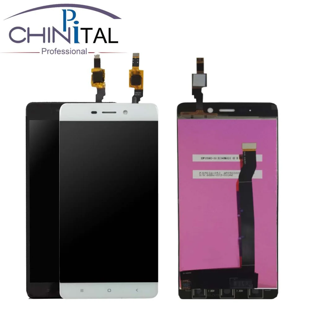 CHINPITAL For Xiaomi Redmi 4 LCD Display + Touch Screen Assembly Replacement top quality for redmi lcd +free TOOLS | Мобильные