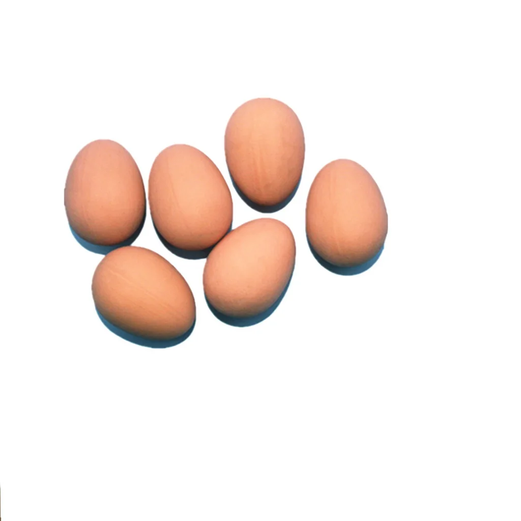Bulk Set Of 6Pcs Bouncy Eggs Realistic Fake Rubber Bouncing Balls Pet Toy Prank Joke | Игрушки и хобби