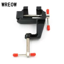 1 шт. мини стол поворотный замок из алюминиевого сплава зажим тиски скамья Слесарные Тиски тиски для DIY для ювелирных работ прессформа фиксированный инструмент для ремонта