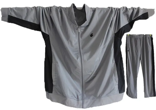 Plus size 3xl 5xl 6xl large size set male stand collar