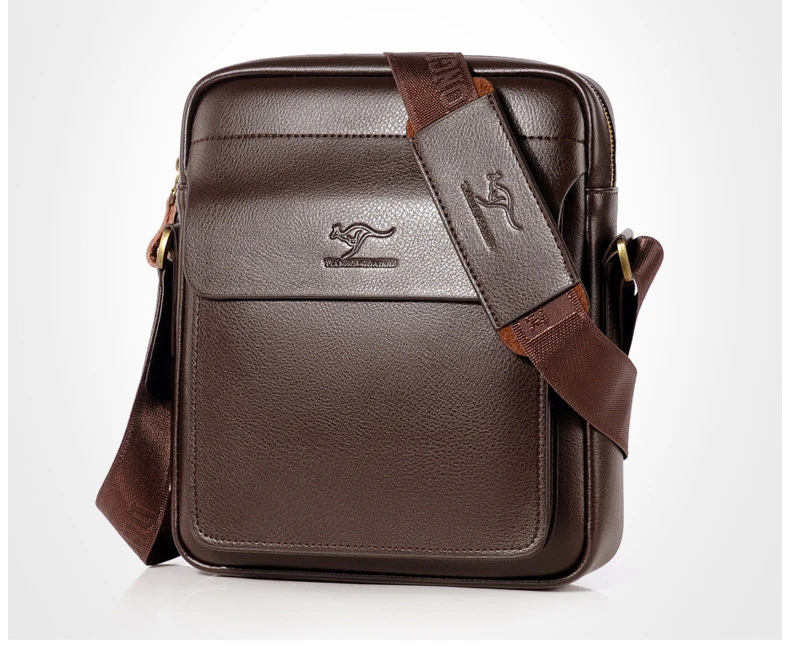 Роскошная брендовая деловая сумка-мессенджер, мужские кожаные сумки через плечо для мужчин, сумки на плечо, Мужская черная коричневая Повседневная сумка-слинг для IPAD