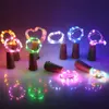 Guirlande lumineuse pour bouteilles de vin, 10, 20 ou 30 LED, avec batterie en liège, à monter soi-même, pour noël, fête, mariage, décoration ► Photo 2/6