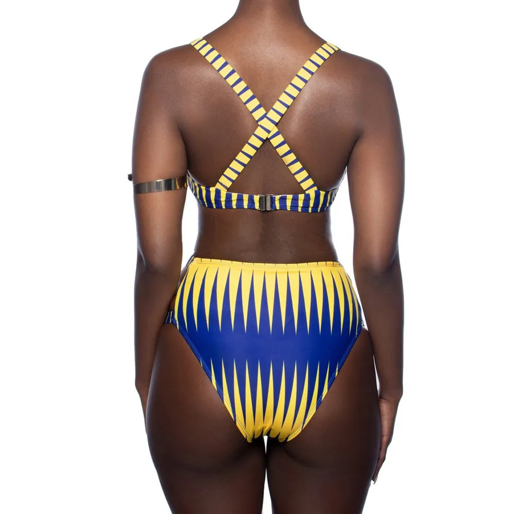 Женский купальник сексуальный плюс размер с принтом пуш-ап из двух частей купальник бикини Mujer набор для купания для лета пляжные вечерние 18Dec5