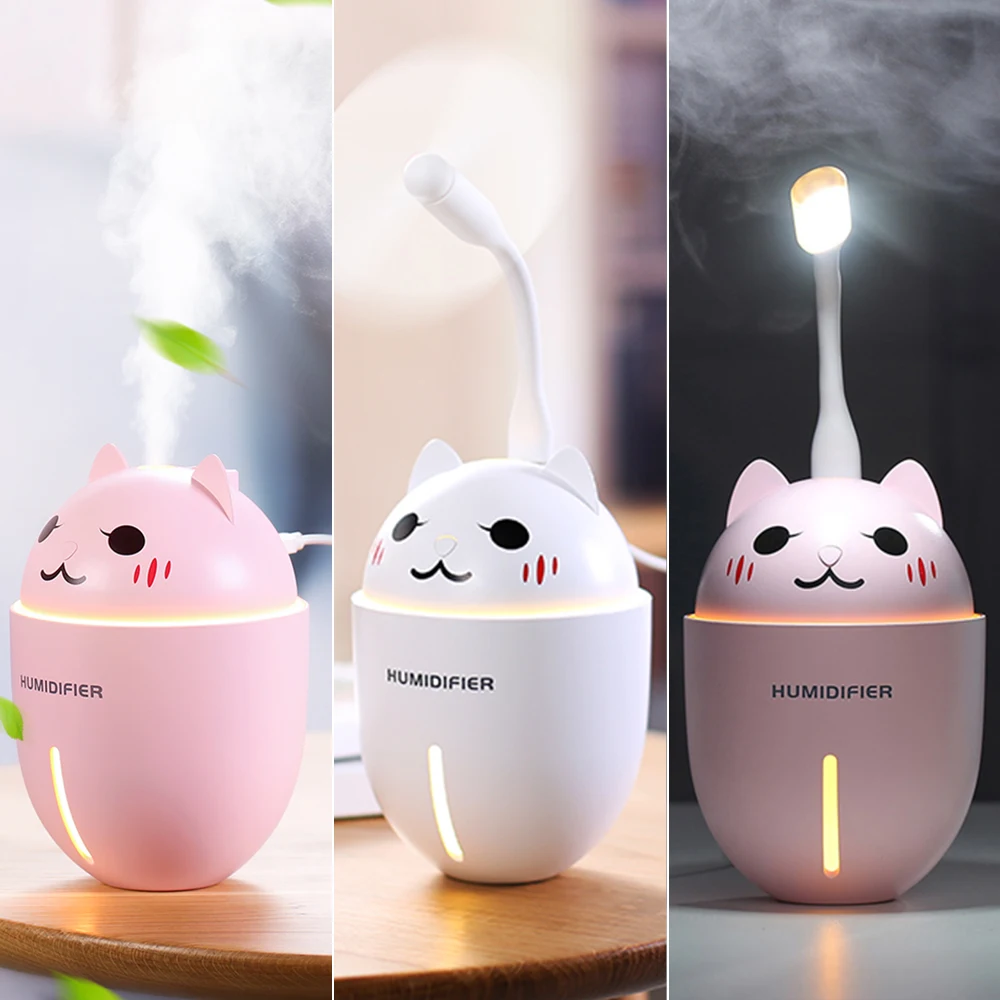 

Mini Air humidifier essential oil diffuser With USB Led Light and Mini Fan mist maker fogger Electric Car Aroma Diffuser USB