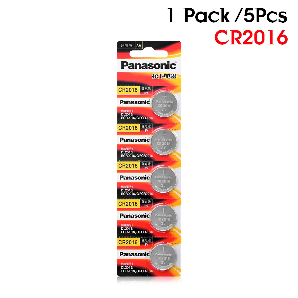 Cr2016 BR2016 DL2016 LM2016 KCR2016 ECR2016 3 в 5 шт. бренд для PANASONIC кнопочный элемент монета литиевые батареи для часов