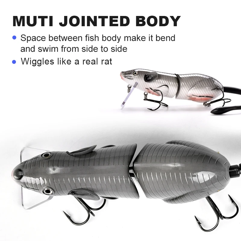 1 шт. Рыбалка приманки реалистичные Мышь Crankbait яркие Плавание 9 см 20 5 г 3D глаза