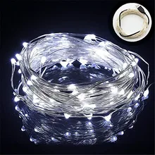 USB LED String Light Sliver Wire fairy lights Holiday Outdoor Waterproof Decoration Christmas Party Wedding led string garland