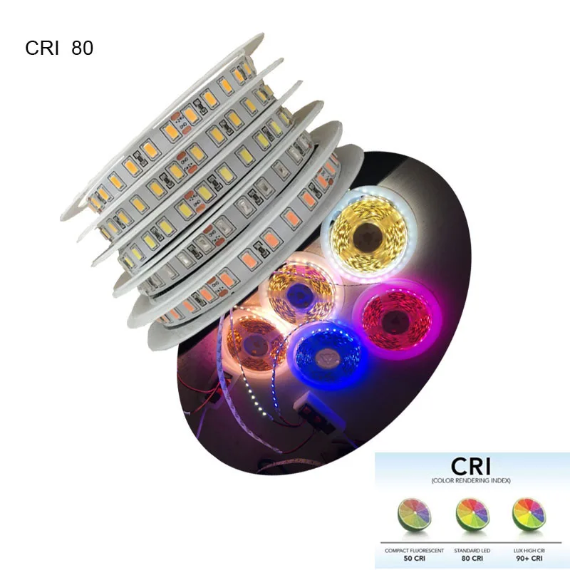 Ультратонкое естественное освещение CRI> 80 LG/Сеул SMD 5630 Светодиодный синхро-адаптер длиной 1 м/96 Светодиодный 50lm/светодиодный 24V Светодиодные ленты огни для Кухня IP30