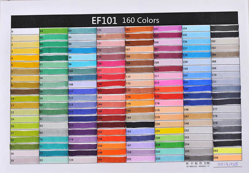 Finecolour EF101 двусторонний маркер для рисования скетчей на спиртовой основе