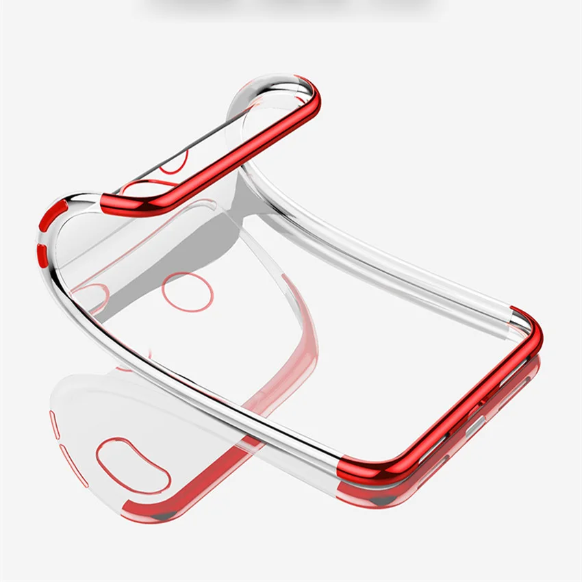 Ultra Thin Soft Transparent TPU Case For Xiaomi mi max 3 clear plating bumper cover for Xiaomi mi max 3 max Phone Case Capa (7)