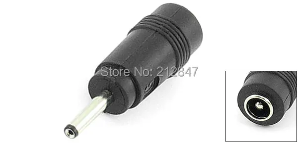 3.0mm x 1.1mm Male Plug to 5.5mm x 2.1mm Female Jack DC Power Connector