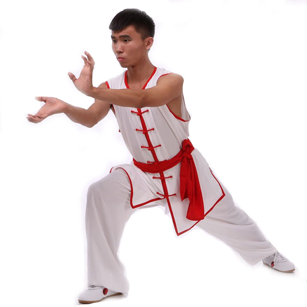 2018 New High Quality Men and Women Martial Arts Clothing White Tai Chi