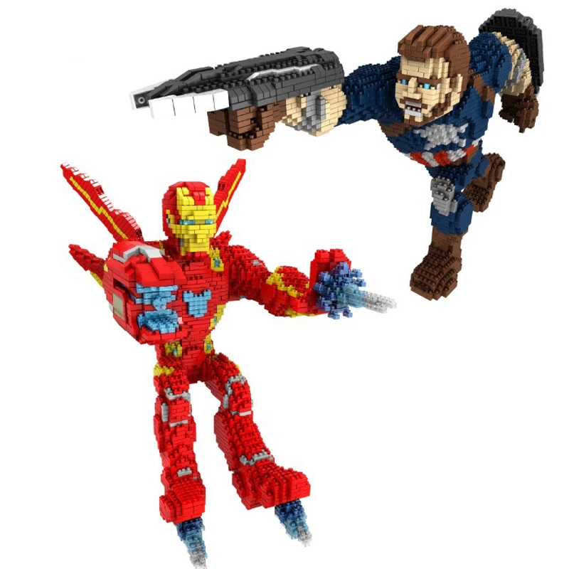 

Avengers 3 Infinite War Diamond New Beauty Team New Iron Man MK50 Puzzle DIY Kids Toy Gift