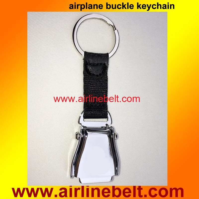 

Metal Mini Airplane Buckle Turbo Keychain Key Holder Black Color 10CM Length Key Chain
