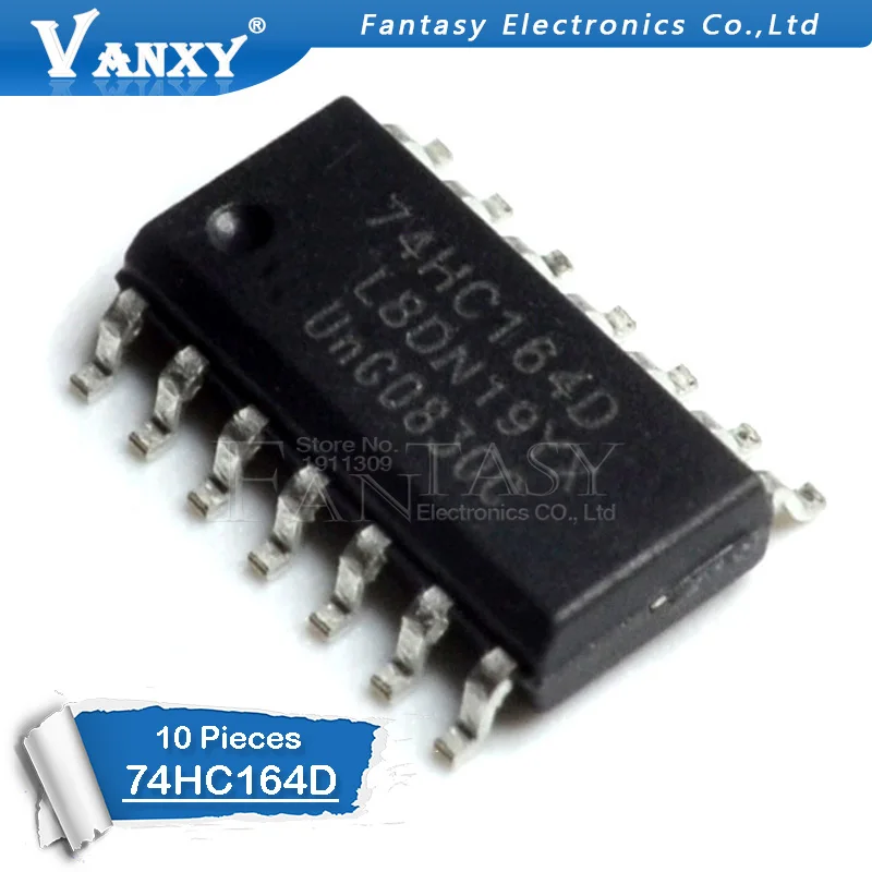 

10PCS 74HC164D SOP14 74HC164 SOP SN74HC164DR SN74HC164 SMD new and original IC