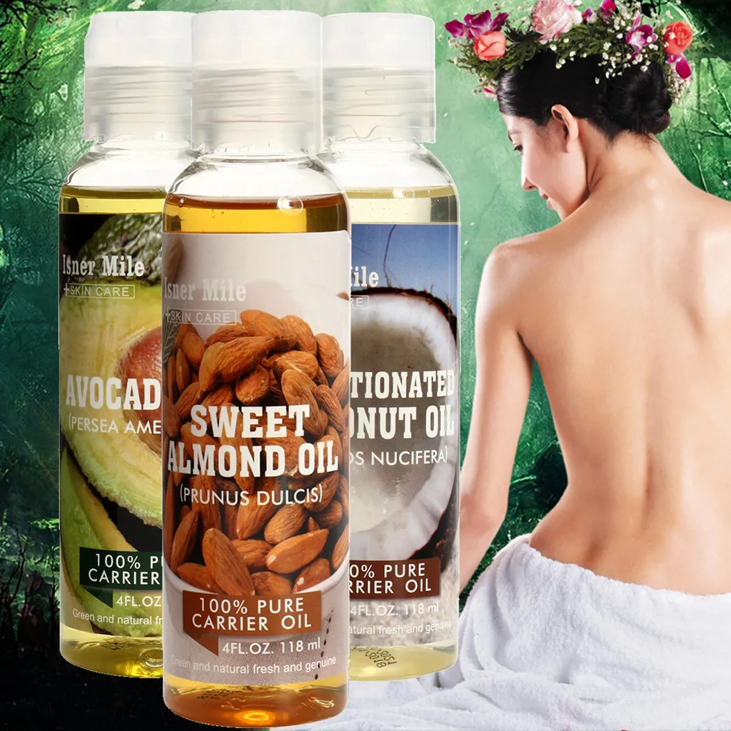 

Drop Ship Pure Natural Castor Oil 118ml Cold Pressed Moisturiser Hydrating Skin Hair Care Avocado Oil 5 styles for Choose Z1218