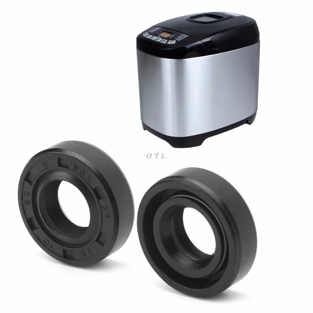 10x20x6mm Wearable Breadmaker Sorbet Machine Blender Repair Parts Oil Seal Ring Durable