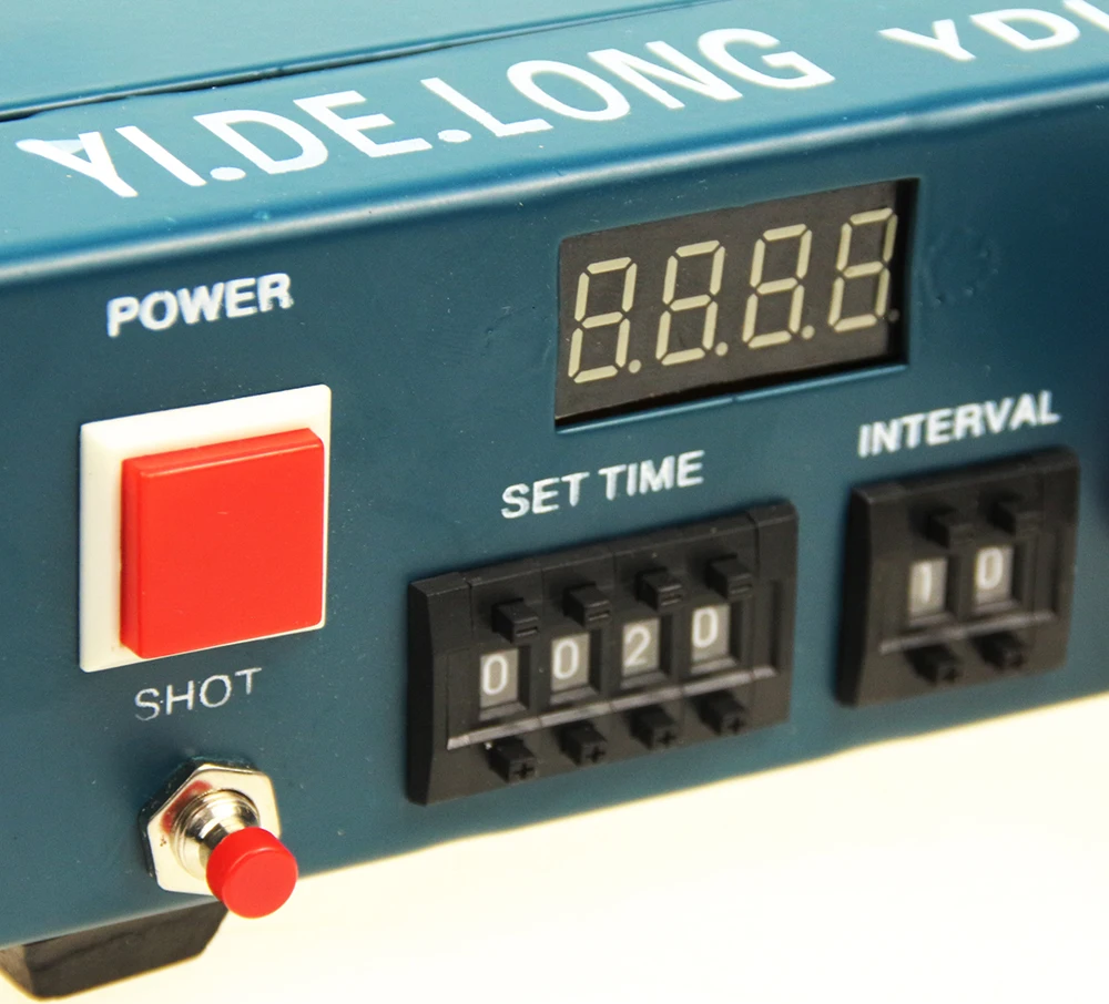 VBP-983A Профессиональный Точный Цифровой автоматический диспенсер для клея паяльная паста жидкий контроллер капельница 220 В