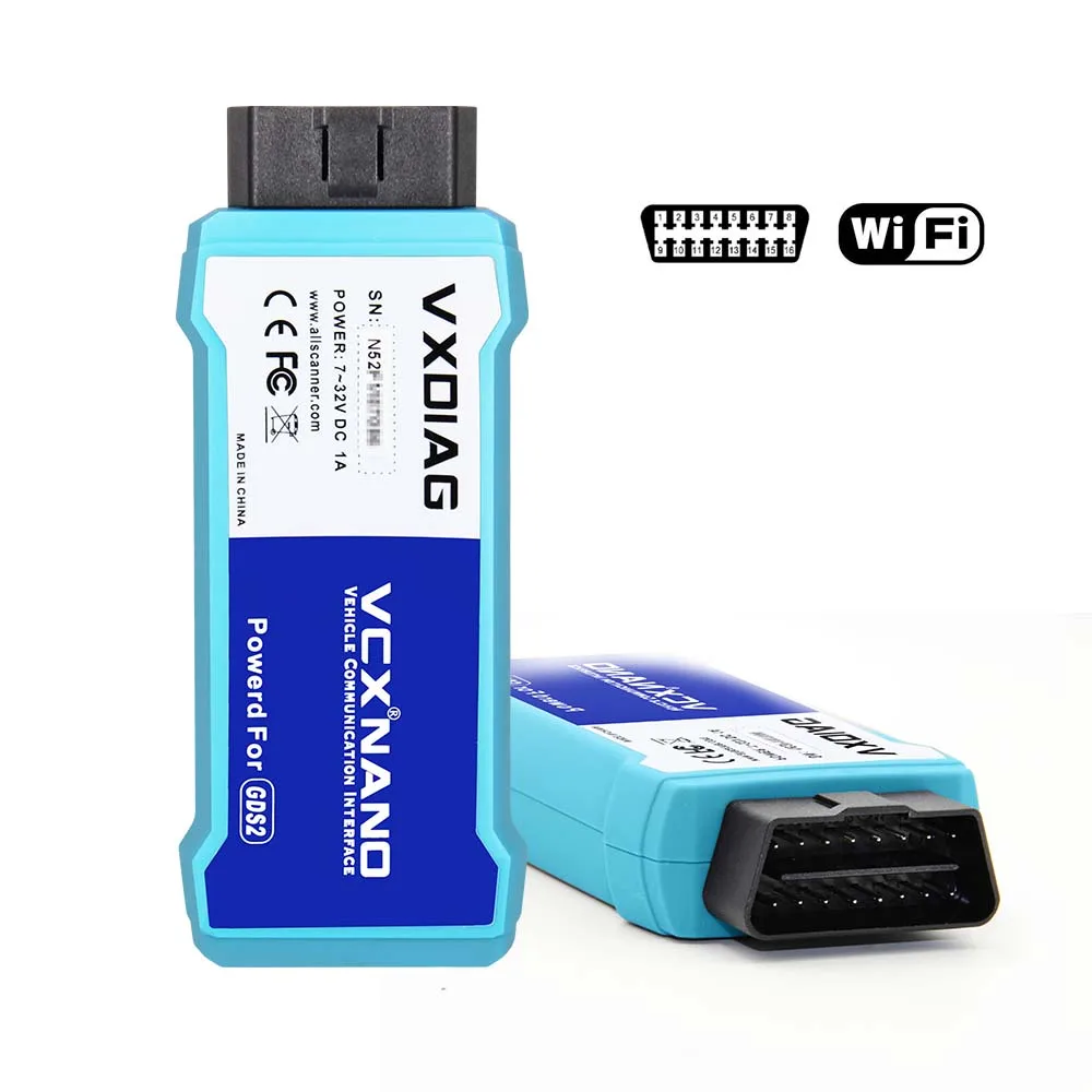 VXDIAG VCX NANO для Toyota USB TIS Techstream V14.00.018 OBD OBD2 wifi автомобильный диагностический инструмент для Volvo 2014D - Цвет: for GM WIFI