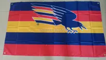 Adelaide Crows Flag 3x5FT AFL banner 100D 150X90CM Polyester brass grommets custom66,free shipping