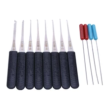 12 шт сломанный набор экстракторов для извлечения сломанного ключа крючки для удаления Слесарные Инструменты