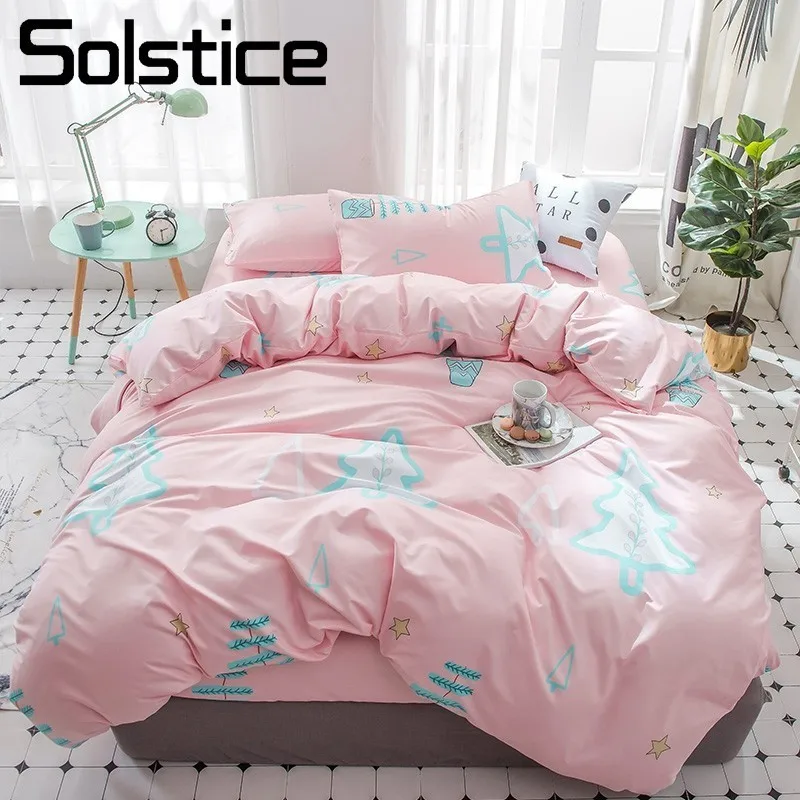 Solstice Home Textile Kid Child Teenage Girls Bedding Set Cartoon