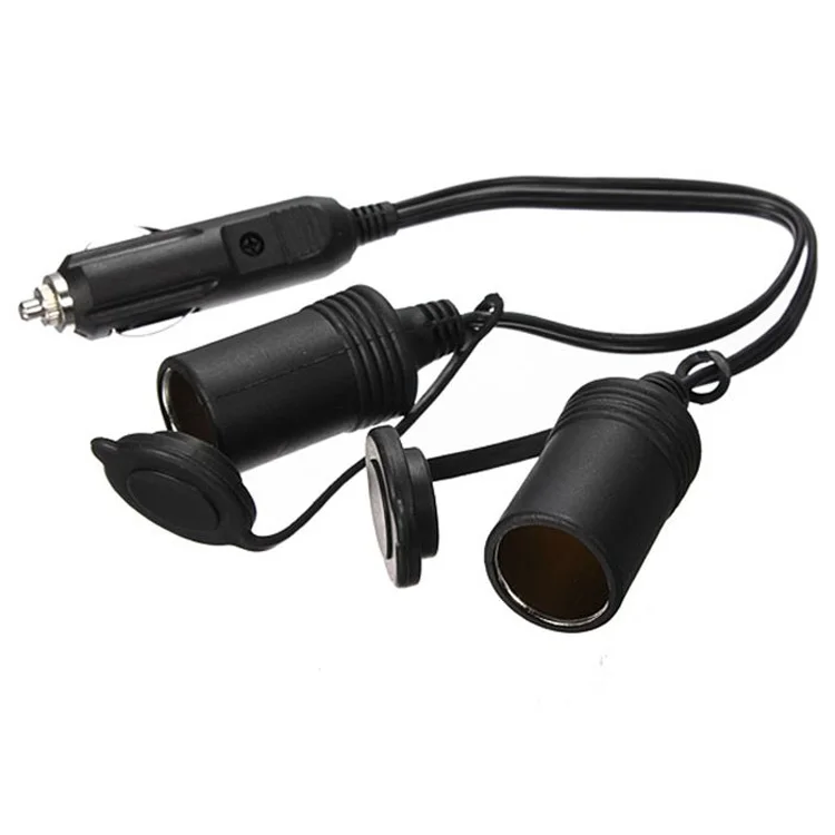 

12V Female Car Motorbike Boat Cigarette Lighter Double Socket