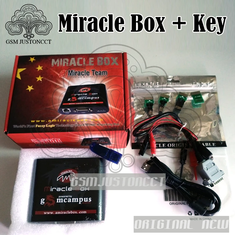 Оригинальная новая чудо-коробка+ чудо-ключ с кабелями для китайских мобильных телефонов Разблокировка+ ремонт разблокировки