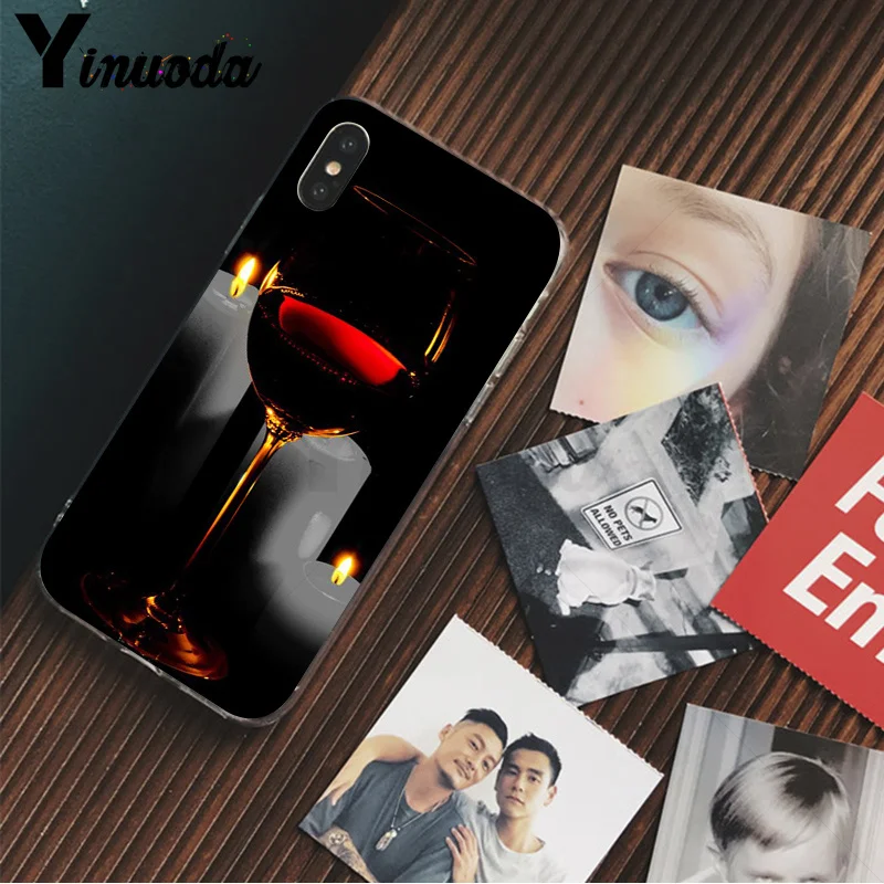 Yinuoda keep calm and drink a bear wine TPU чехол для телефона Apple iPhone 8 7 6 6S Plus X XS MAX 5 5S SE XR мобильные