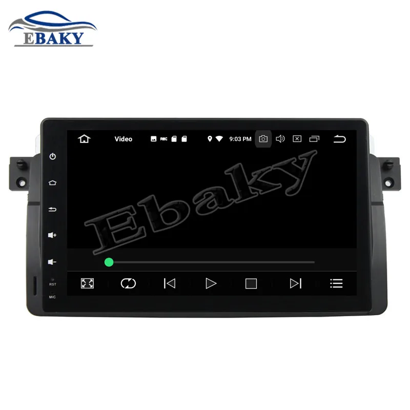 Cheap NaviTopia 9inch 4GB RAM 64GB ROM Octa Core Android 9.0 Car DVD Radio for BMW E46/M3(1998-2005) with GPS/WIFI/Bluetooth 17