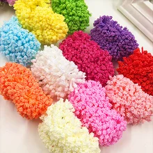 144 шт(8 см/Набор искусственных букетов по всему небу с изображением звездного лука и цветов пузырьков/свадебное платье ручной работы