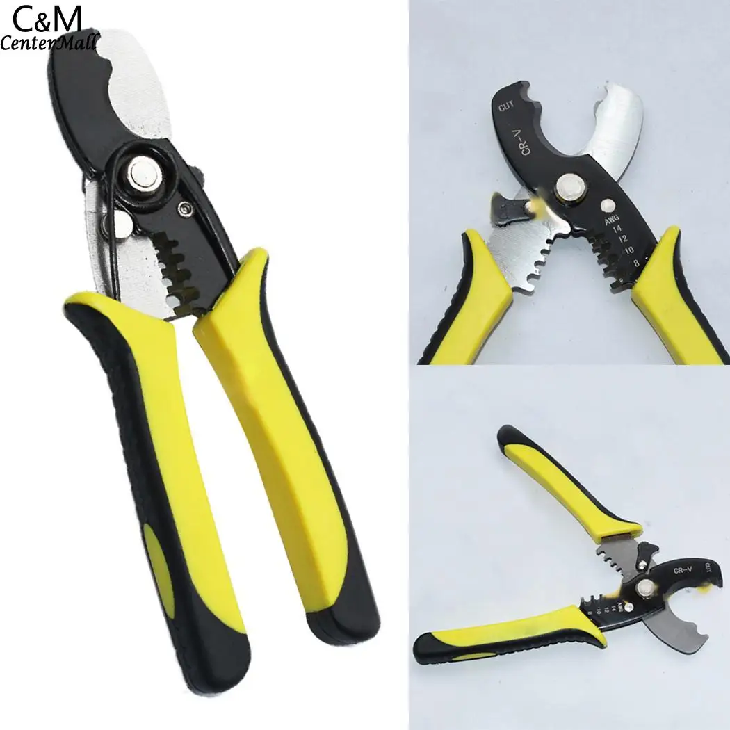 Steel Sharp Handle Automatic Cable Wire Stripper Crimper Tool Plier Cutter | Инструменты