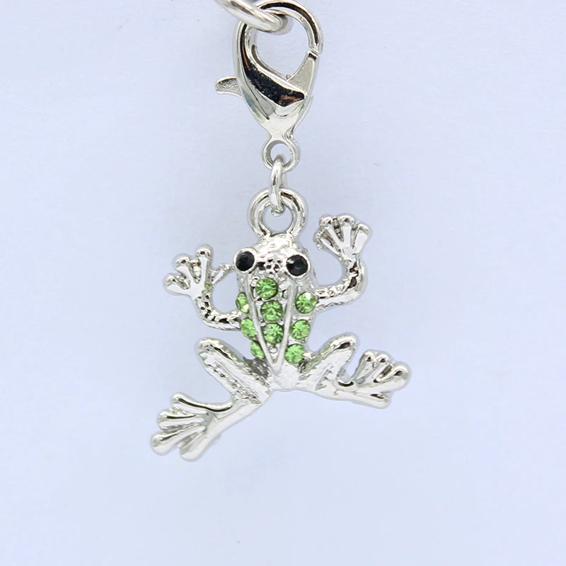 

Chang hai zuix sweet romantic dish stone frog lobster clasp DIY sweet classic fashion jewelry pendants delivery free of charge
