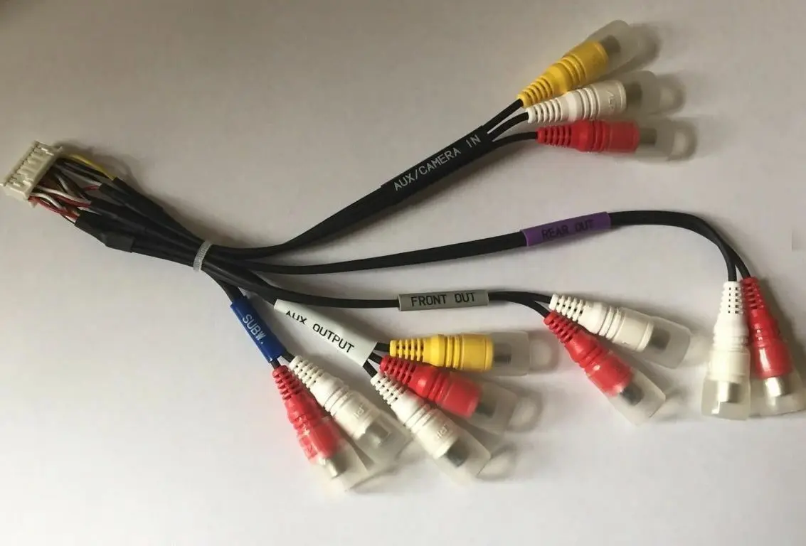 

Alpine IVA-D106 IVAD106 IVA-D106R IVAD106R RCA Pre Out Lead PreOut Aux in & out
