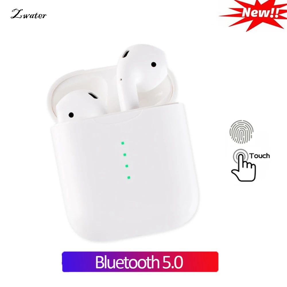 

i10 tws Bluetooth Earphones Airpod Wireless Bluetooth 5.0 Earbuds Touch control Headphones for IPhone Android Xiaomi Samsung s4