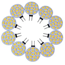10pcs Spotlight 15*5730SMD 5W G4 LED Lamp corn led Mini Lampada led Bulb Lamp High Power 360 Degree Replace Halogen Lamp 12V