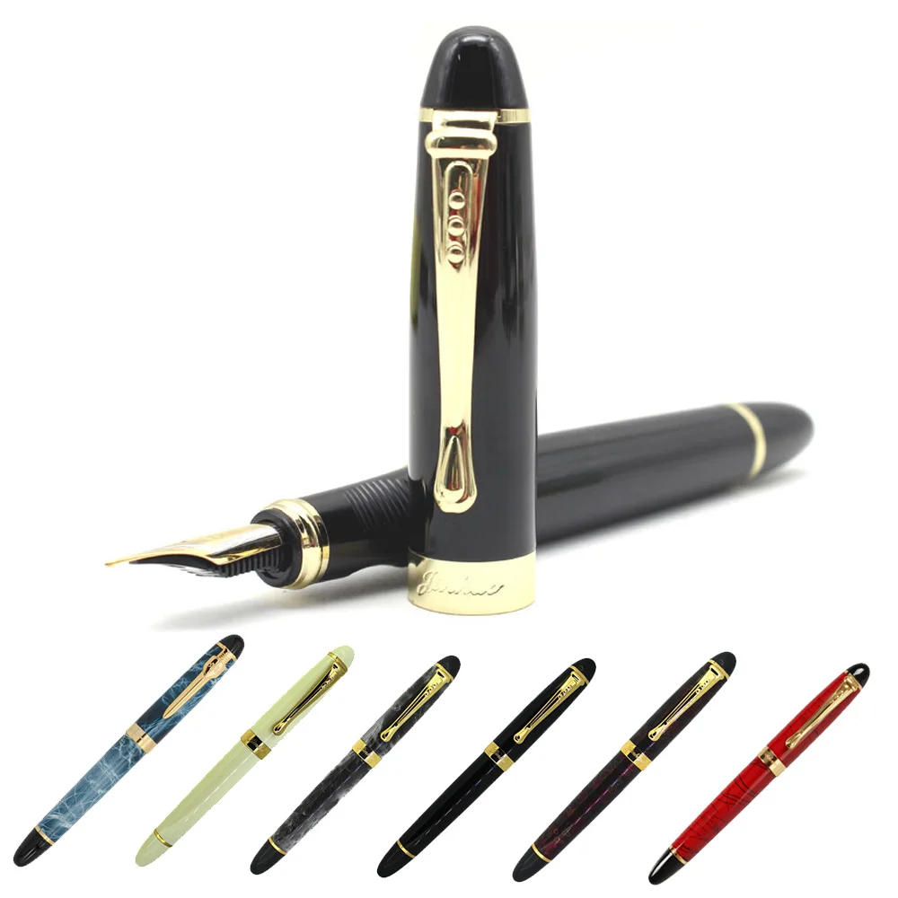 Fountain pen Full metal Golden Clip pens Jinhao 450 Caneta Round Body Flower body Stationery Office school supplies Fountain pen Full metal Golden Clip pens Jinhao 450 Caneta Round Body Flower body Stationery Office school supplies