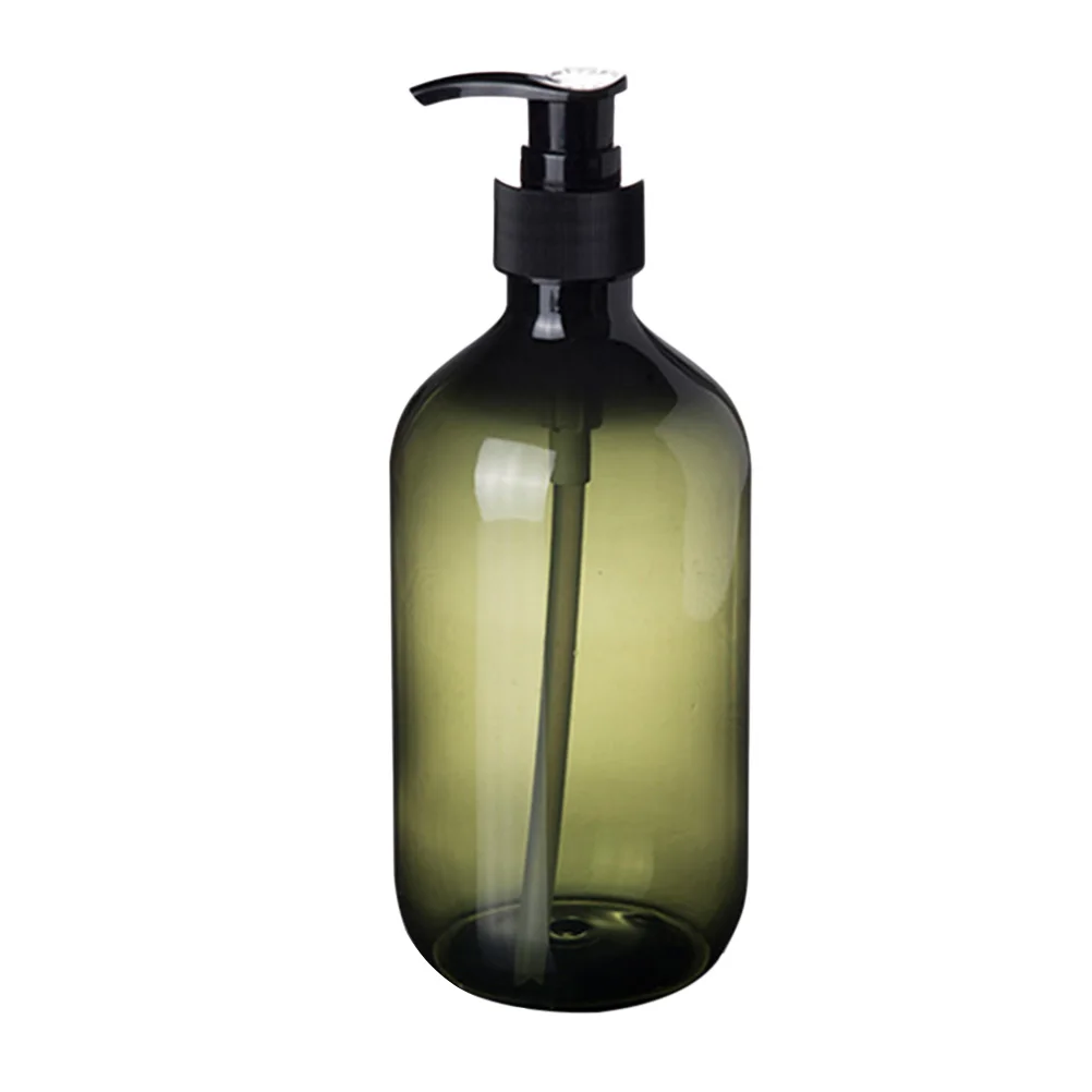 

2PCS 500ml Empty Shampoo Bottles Opaque Versatile Pump Bottle Drip-free Lotion Container Hand Soap Dispenser