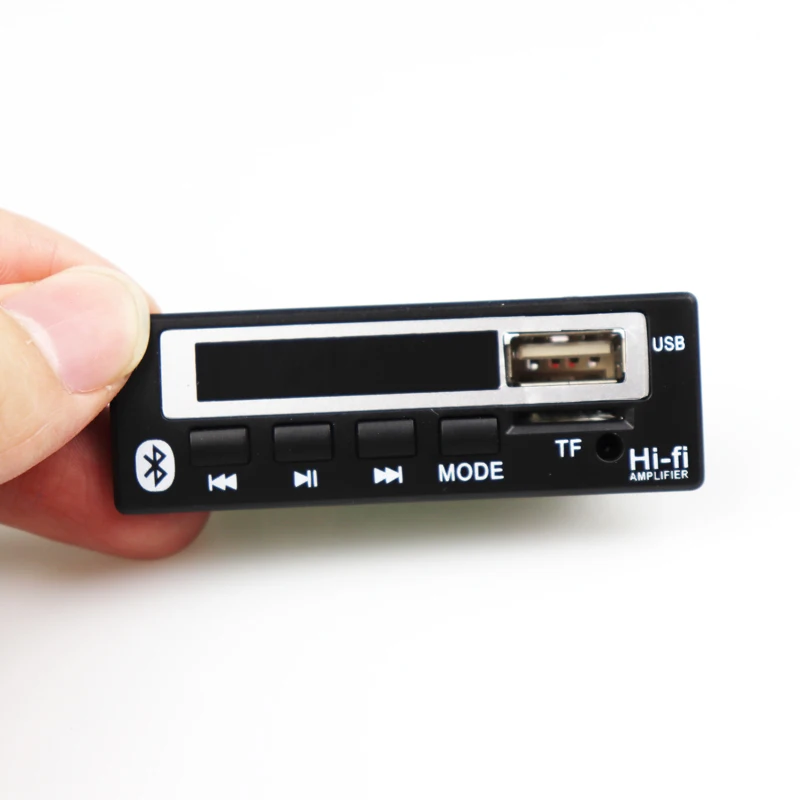 Плата mp3 декодера WMA WAV FLAC APE 12 В с Bluetooth 5 0 беспроводной аудио модуль цветной экран