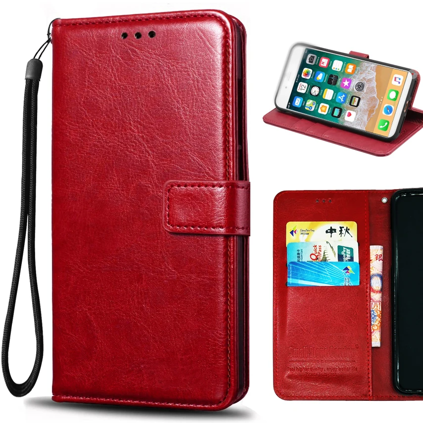 

Vintage PU Leather Case For HTC Desire 326G / Desire 526 526G dual sim 526G+ Cover Book Style with Card Holder Phone Cases